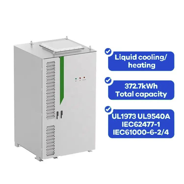 BAITU|Industrial Commercial Liquid Cooling Container Energy Storage 100kwh 215kwh 300kwh 372KWH Lithium Battery Solar Power System